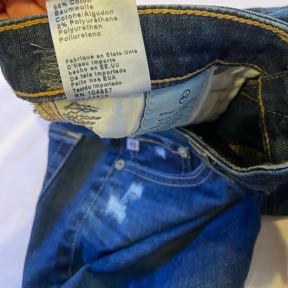 AG The Legging Ankle super skinny jeans size 26 Adriano Goldschmied - Picture 7 of 16